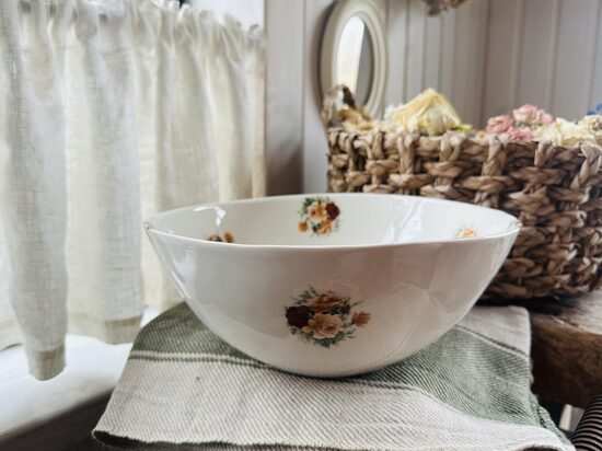 Lielā rožu bļoda 28cm Diam, 12cm H